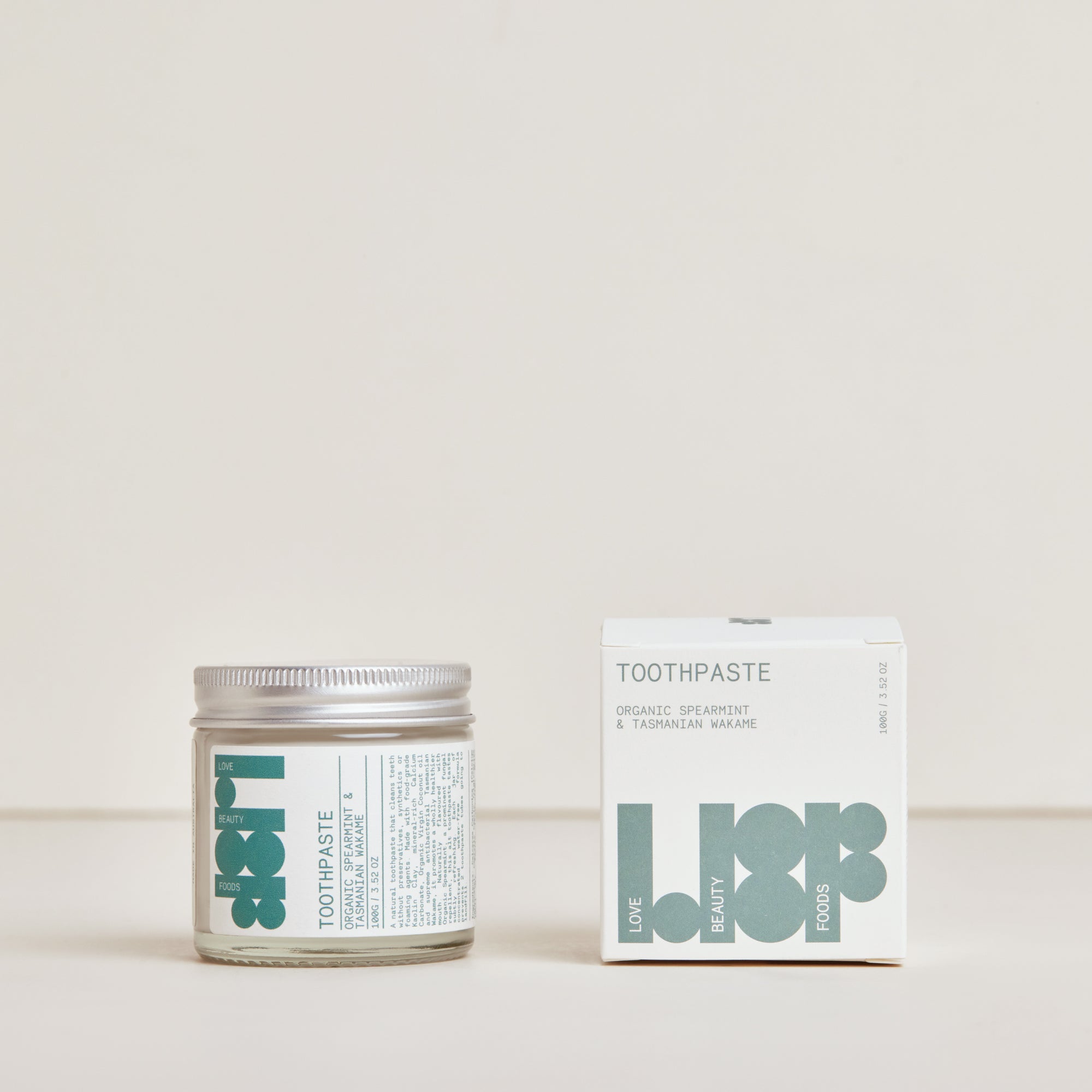 Toothpaste - Organic Spearmint & Tasmanian Wakame