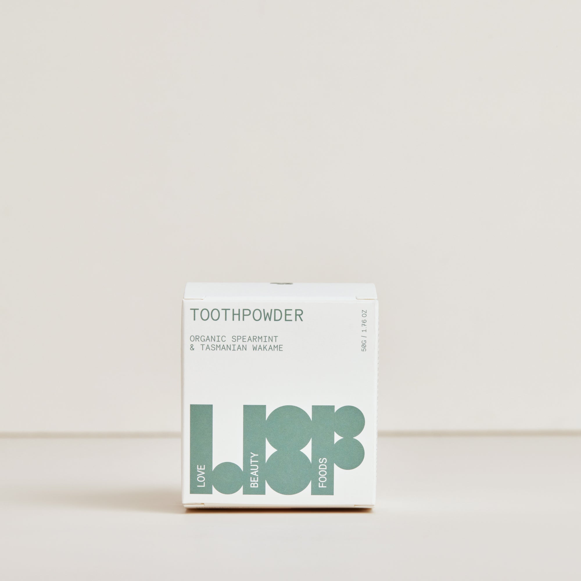 Toothpowder - Organic Spearmint & Tasmanian Wakame