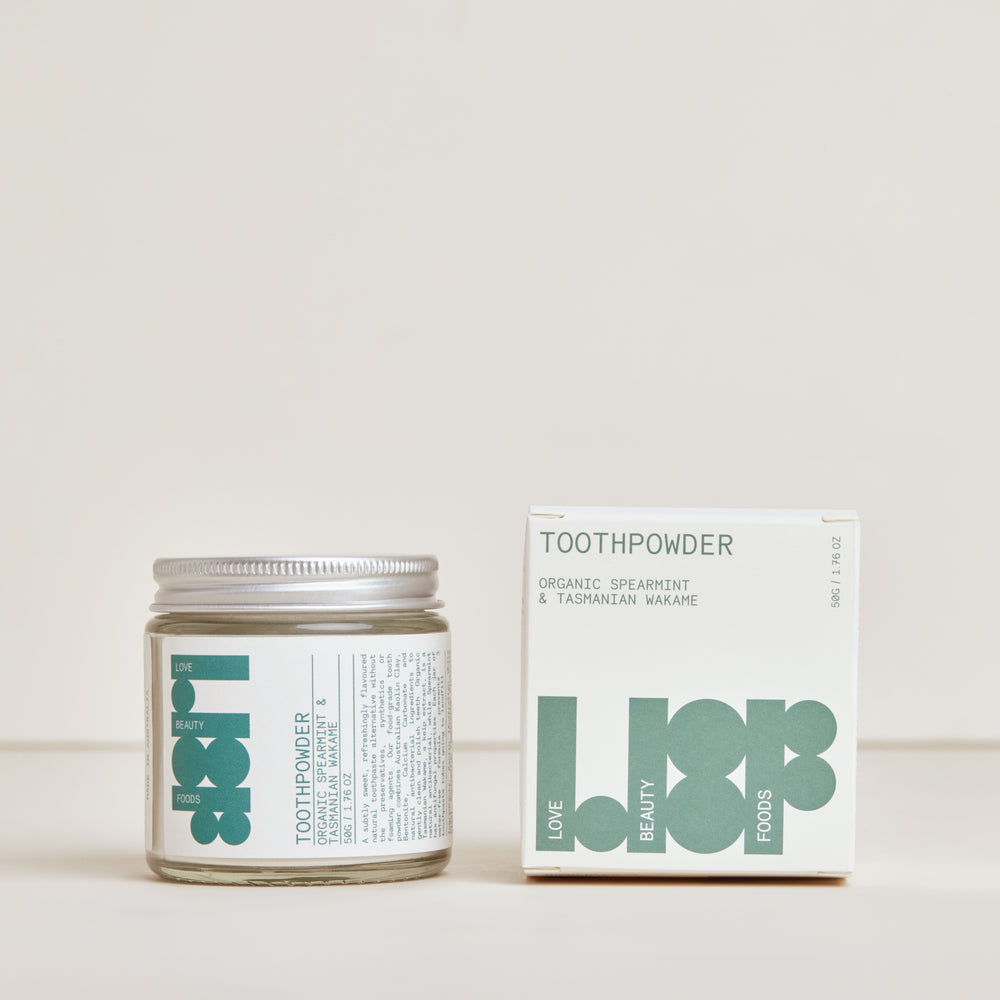 Toothpowder - Organic Spearmint & Tasmanian Wakame